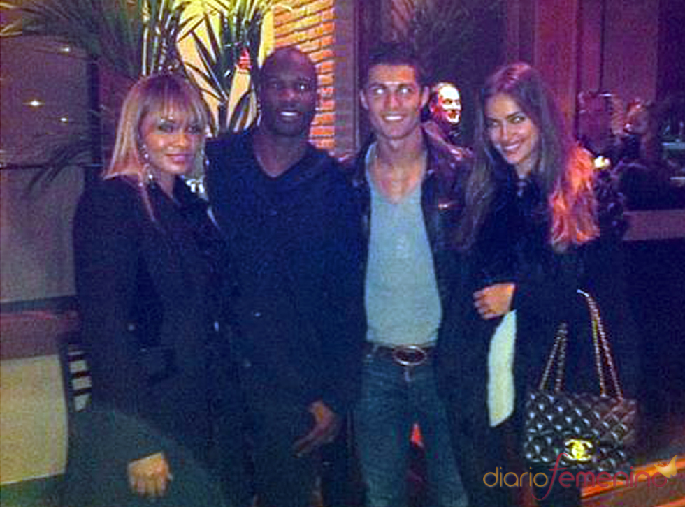 Irina Shayk y Cristano Ronaldo, de cena con unos amigos