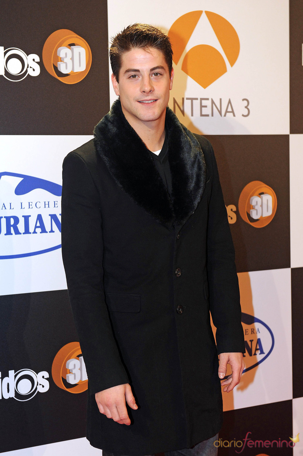 Luis Fernández en el estreno de la segunda temporada de 'Los protegidos'