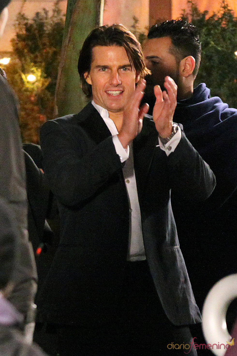 Tom Cruise, feliz con la visita de Suri y Katie Holmes