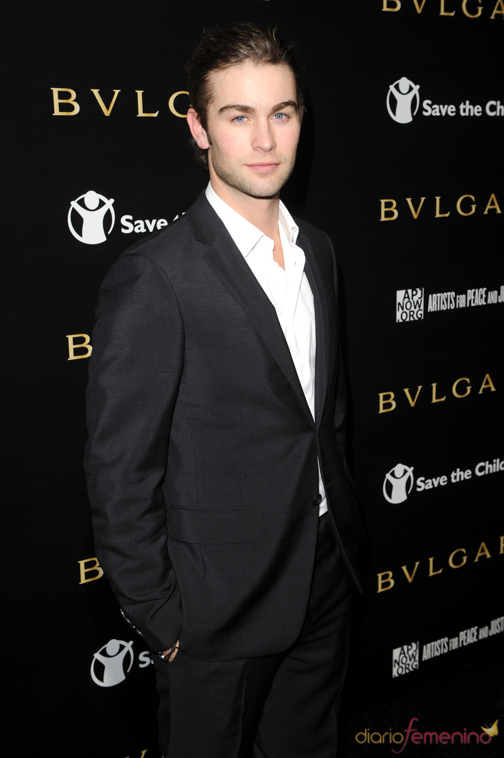 Chace Crawford en la gala benéfica de Bulgari
