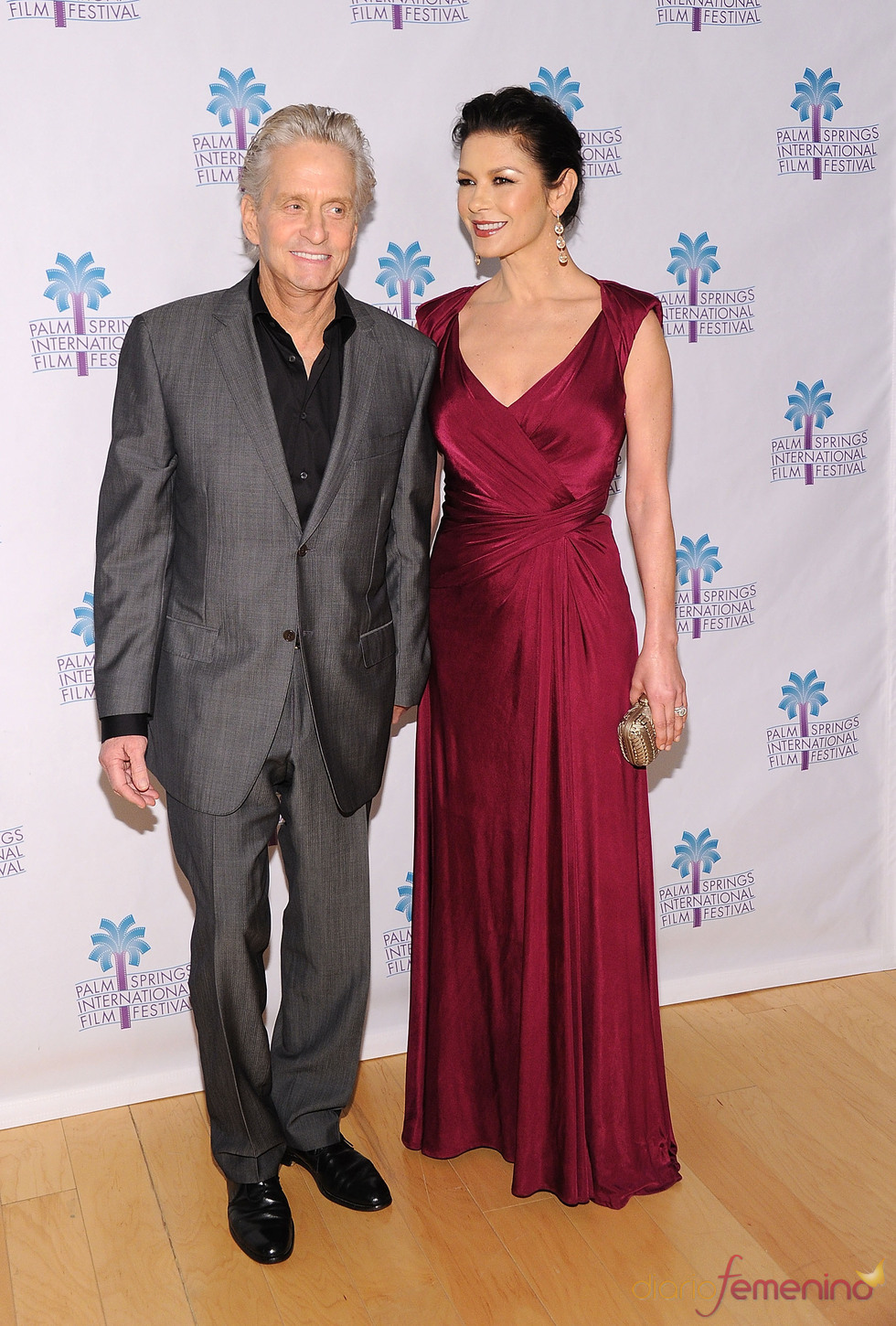 Michael Douglas y Catherine Zeta-Jones en el Festival de Cine de Palm Springs 2011
