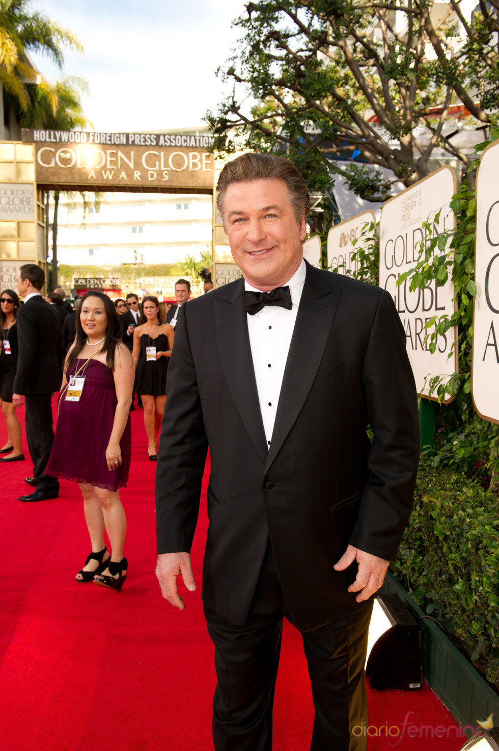 Alec Baldwin en la 68 edición de los Globos de Oro 2011