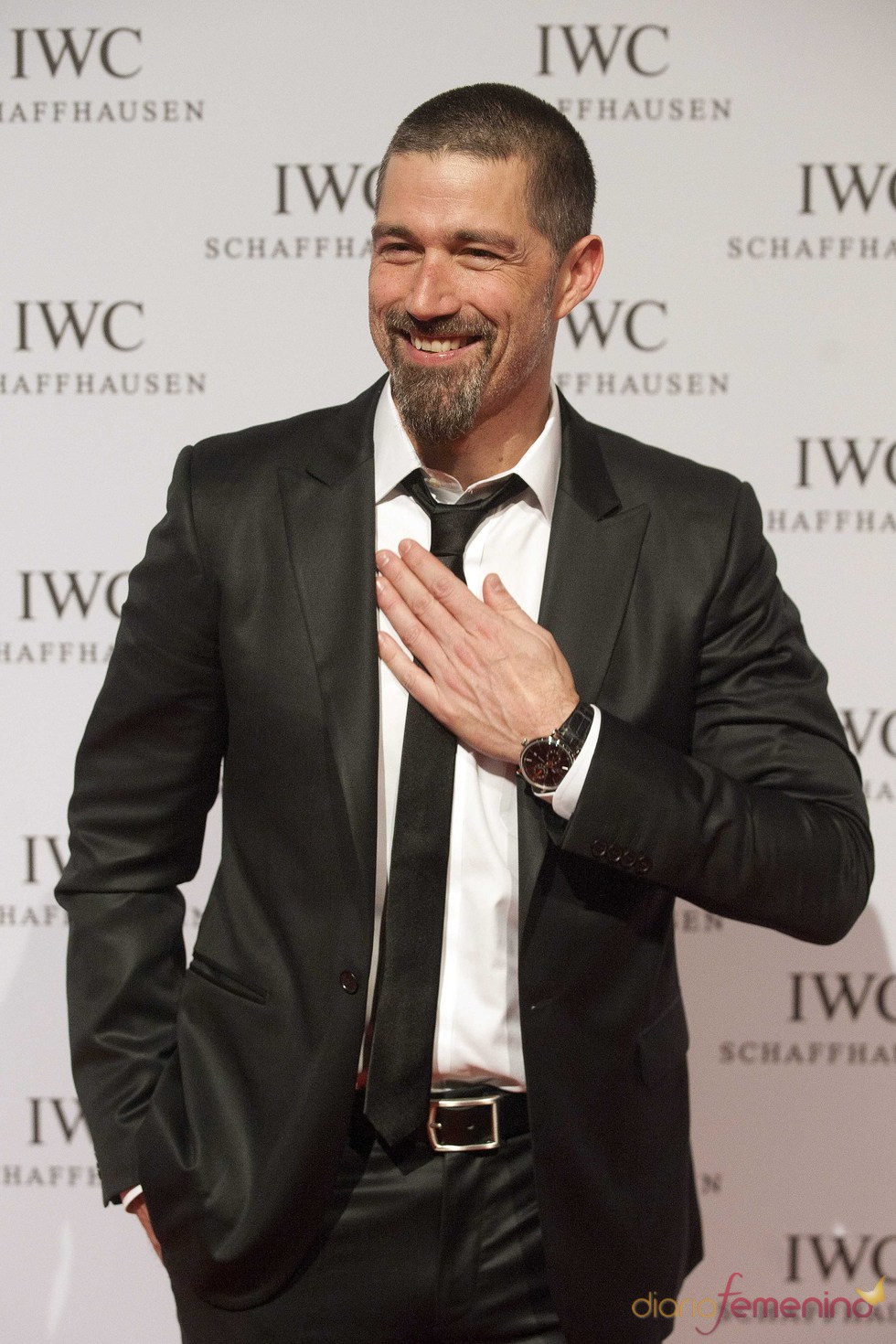 Matthew Fox en el Salón Internacional de la Alta Relojería