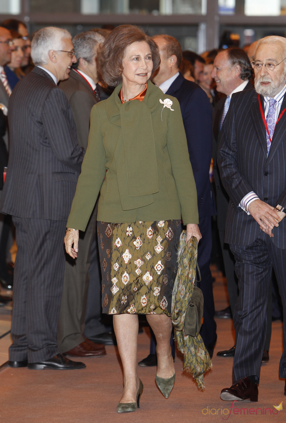 La Reina Sofía llega a FITUR