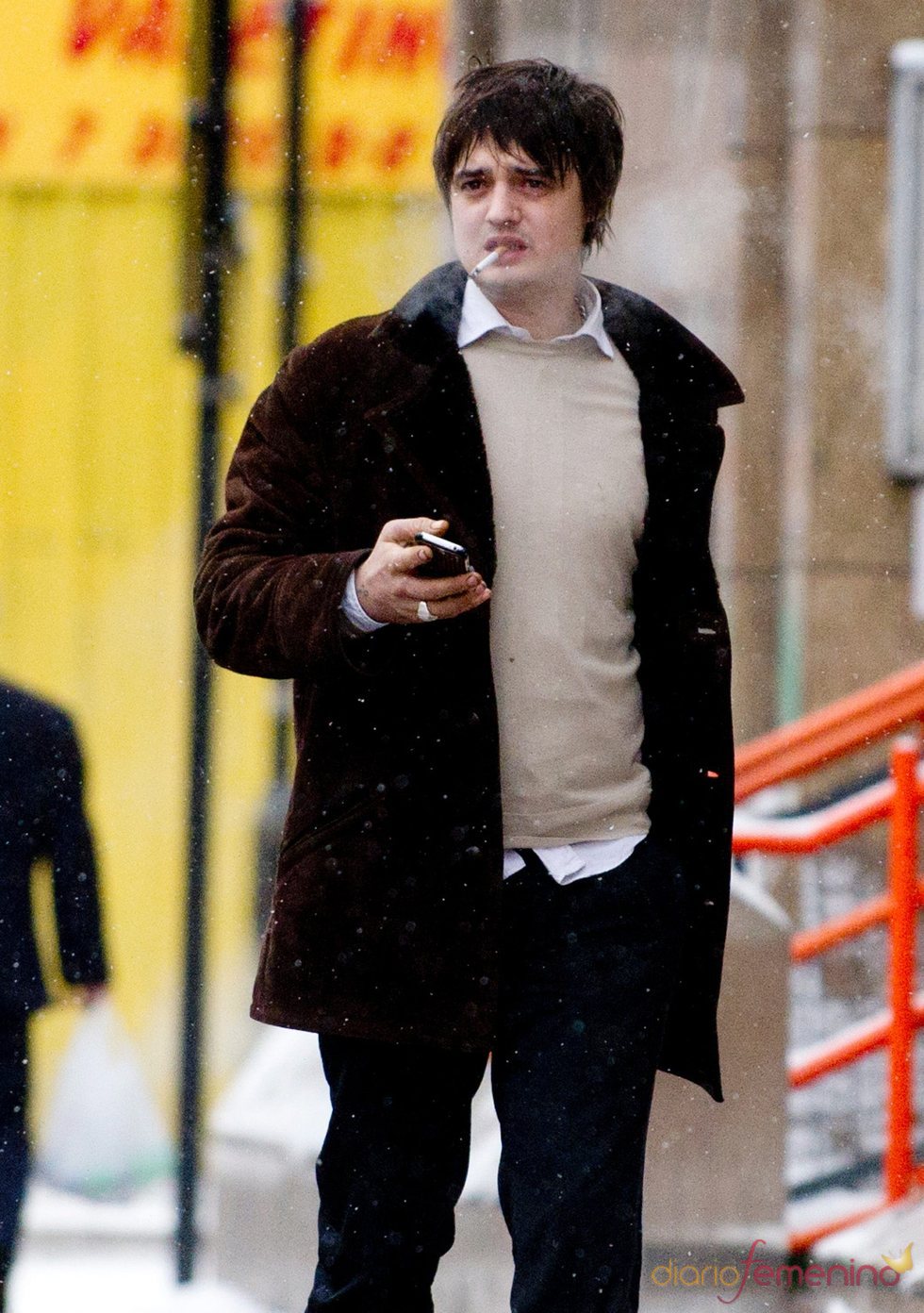 Pete Doherty, entre el grupo de famosos fumadores