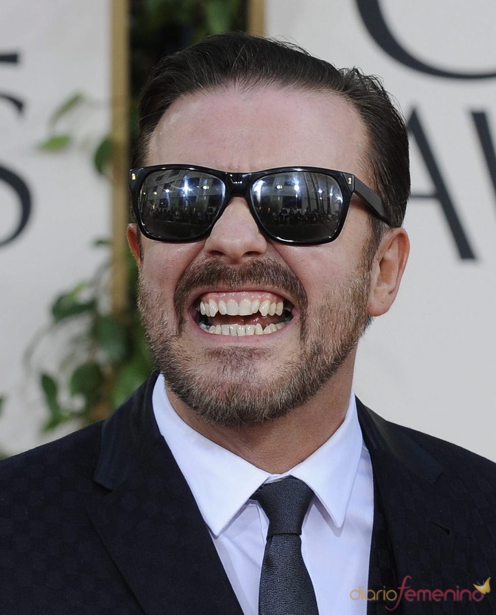 Ricky Gervais no se arrepiente de sus bromas en los Globos de Oro 2011