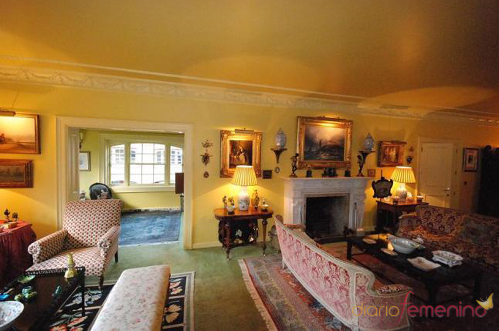 Salón de la posible futura mansion de Fernando Alonso y Raquel del Rosario