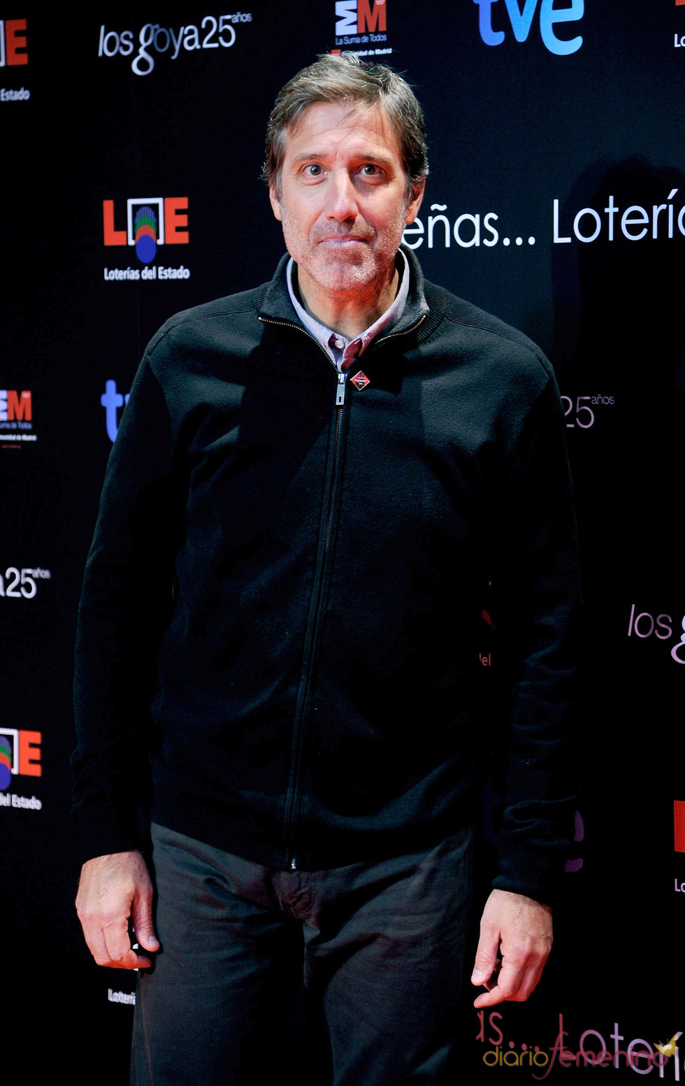 Emilio Aragón en la presentación de nominados a los Goya 2011