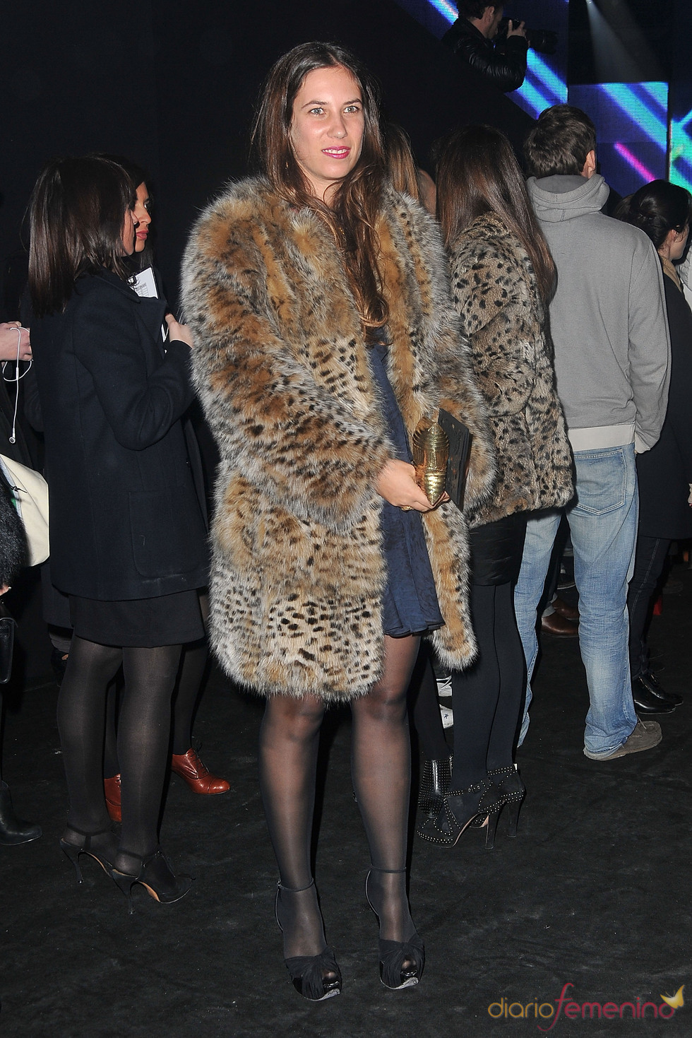 Tatiana Santo Domingo en el desfile de Etam en París