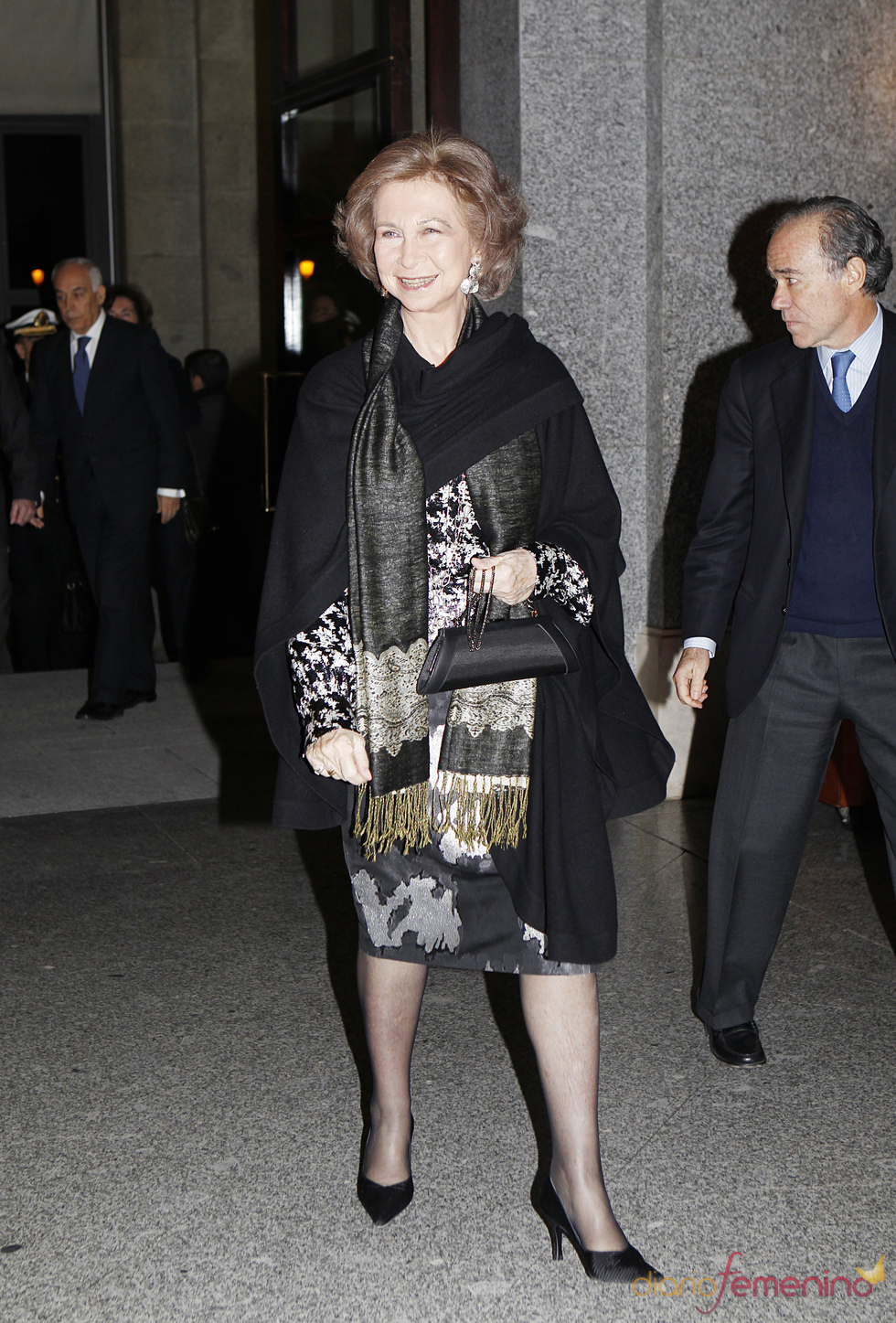 La Reina Sofía, en el Teatro Real