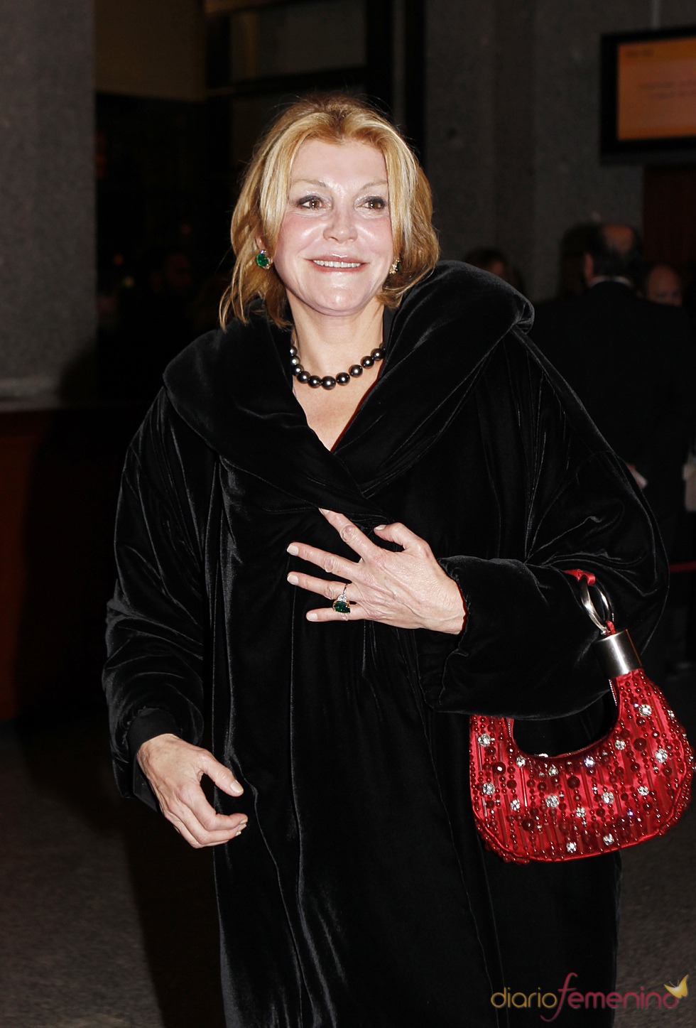 La Baronesa Thyssen, en la ópera de Plácido Domingo