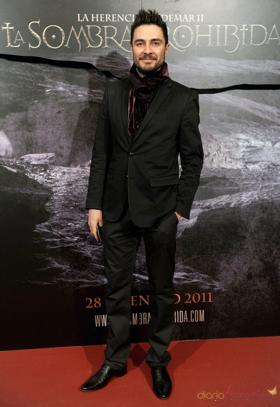 José Manuel Seda en el estreno de 'La sombra prohibida'