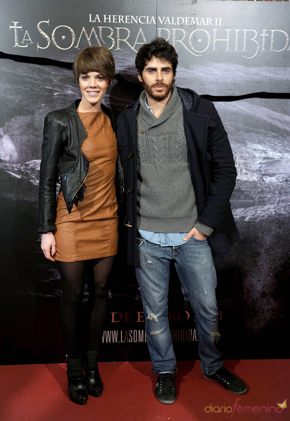 Gale en el estreno de 'La sombra prohibida'
