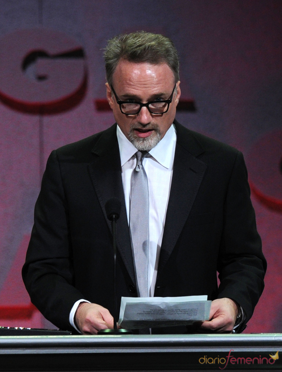 David Fincher en los Premios del Sindicato de Directores 2011