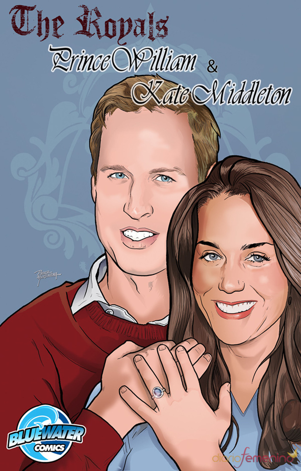 Kate Middleton y Guillermo de Inglaterra, ahora en comic 