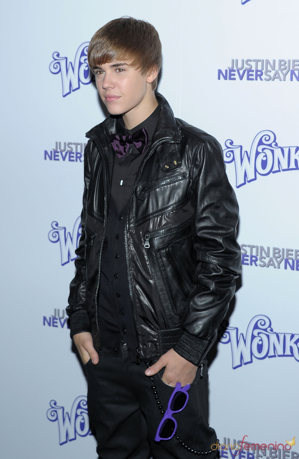 Justin Bieber presenta en Nueva York 'Never say never'