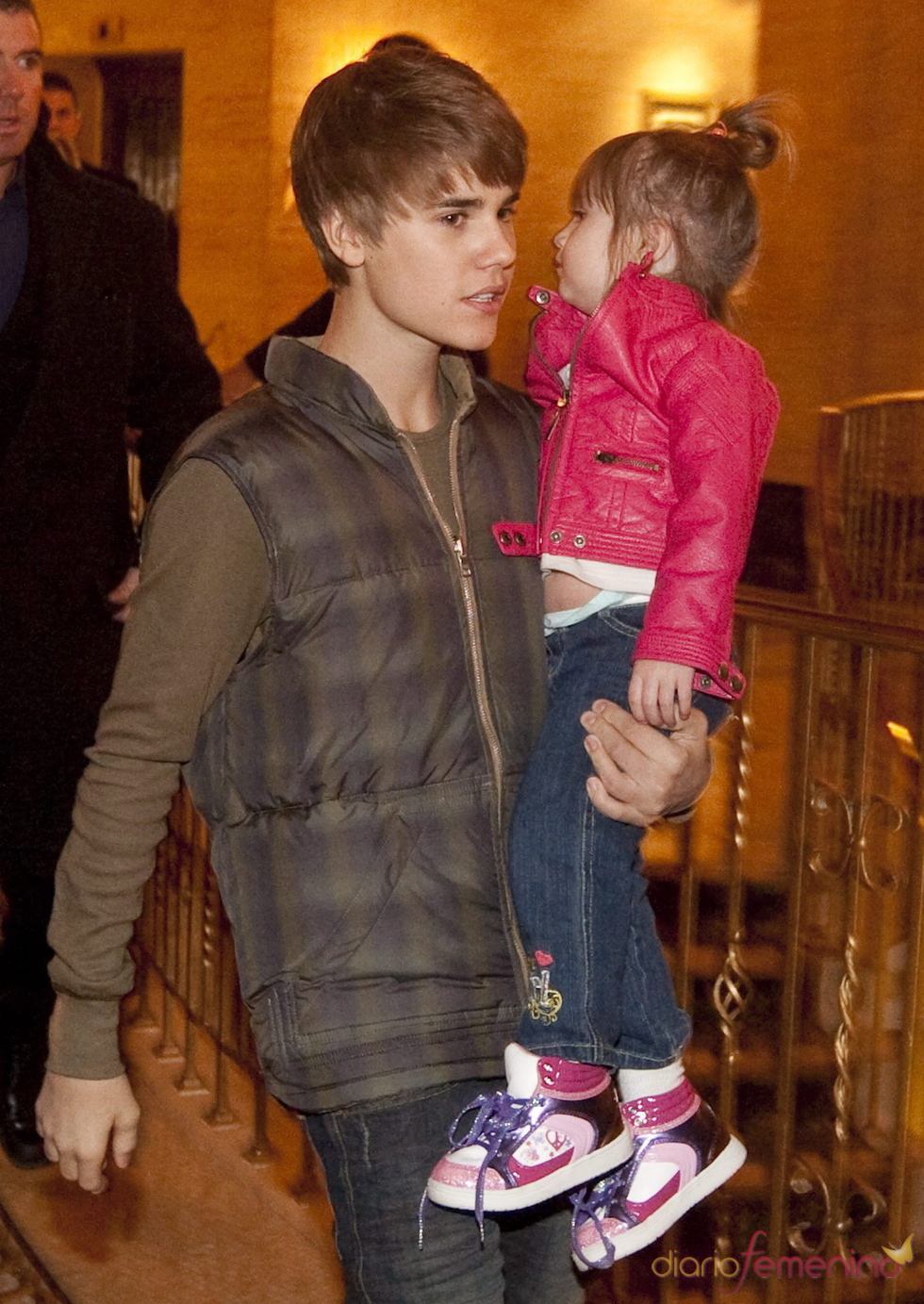 Justin Bieber y su hermana Jazzy