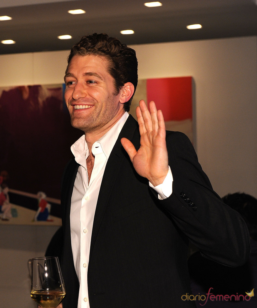 Matthew Morrison en una de las fiestas previas a la Super Bowl 2011