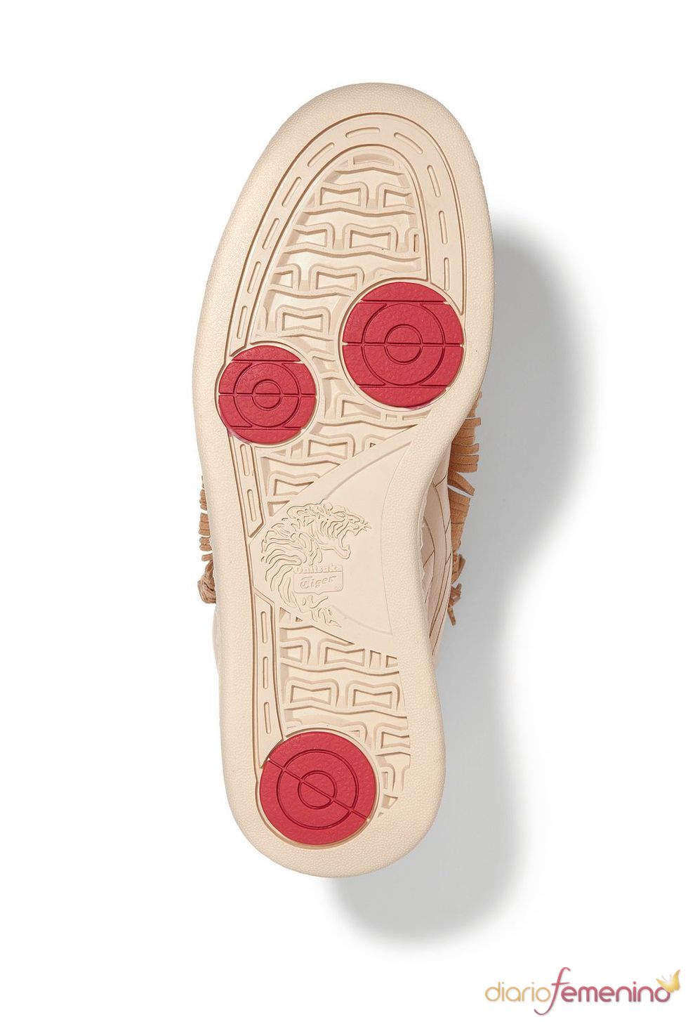 Detalle suela zapatillas Onitsuka y Reality Studio