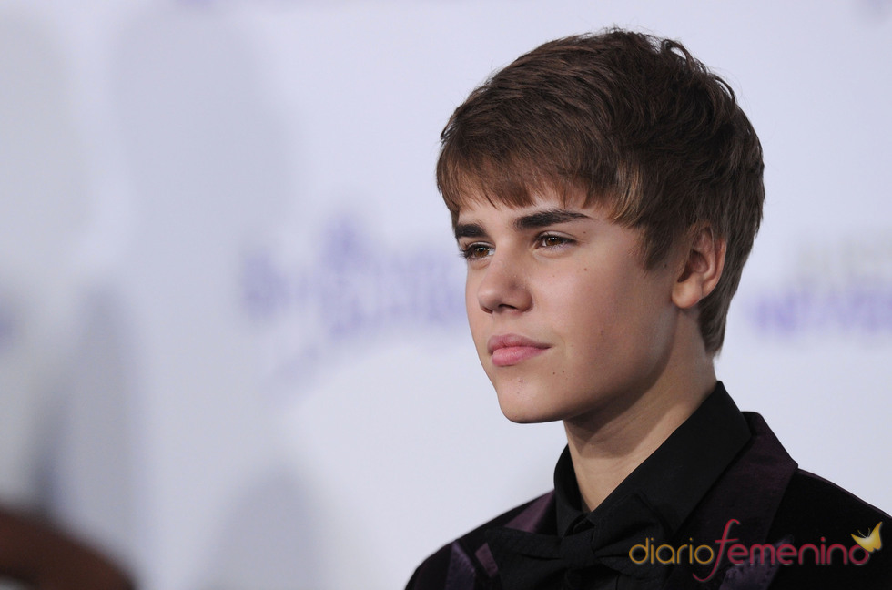 Justin Bieber en la premier de su película en Los Ángeles