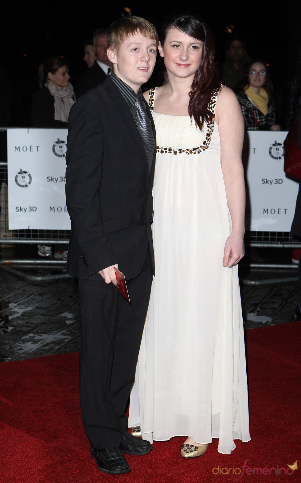 Thomas Turgoose y Shona Keeply en la Crítica de Londres 2011