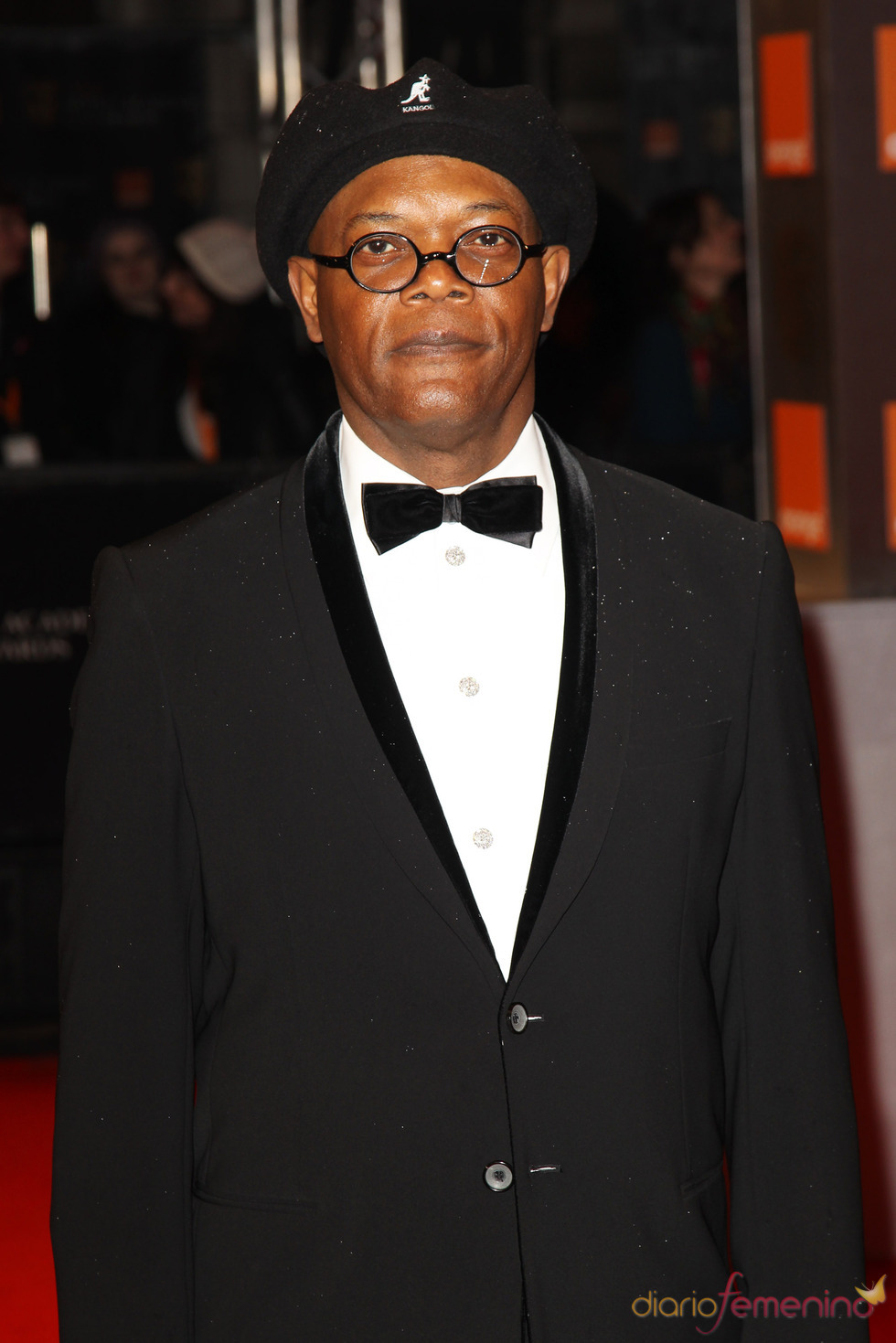 Samuel L Jackson en la alfombra roja de los Bafta 2011