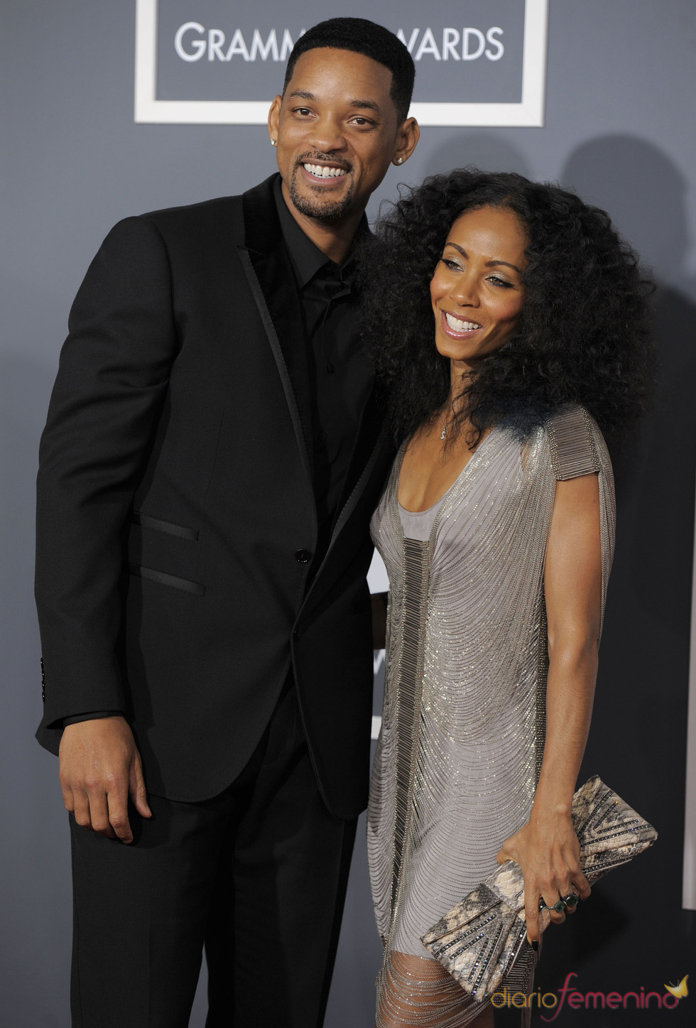 Will Smith y Jada Pinkett Smith en los Grammy 2011