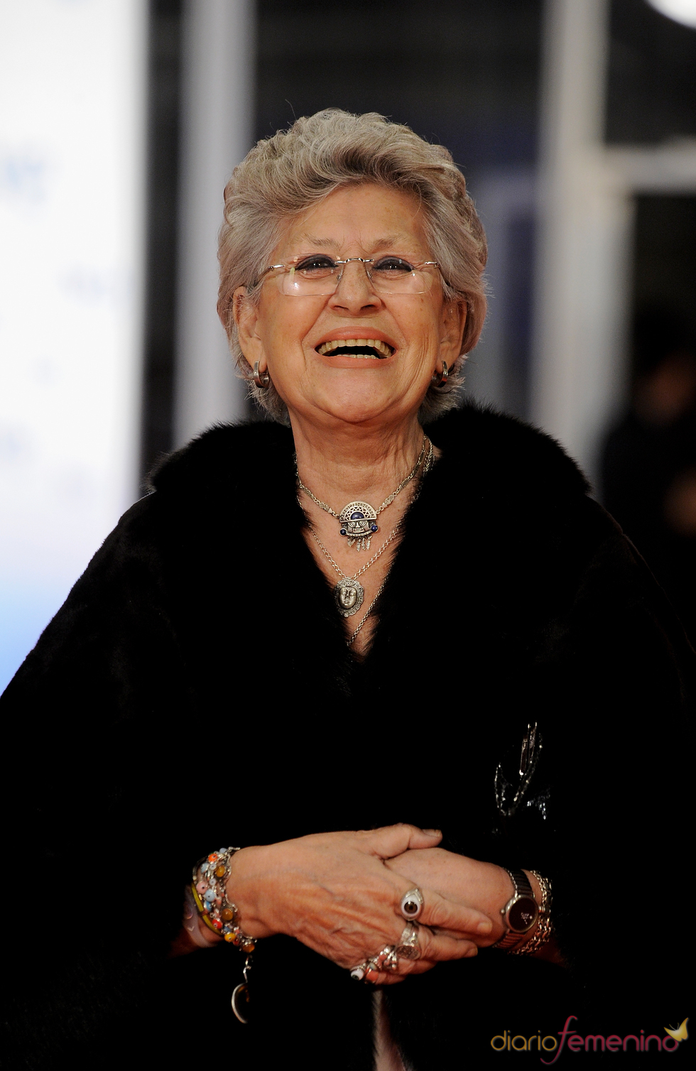 Pilar Bardem en la alfombra roja de los Goya 2011