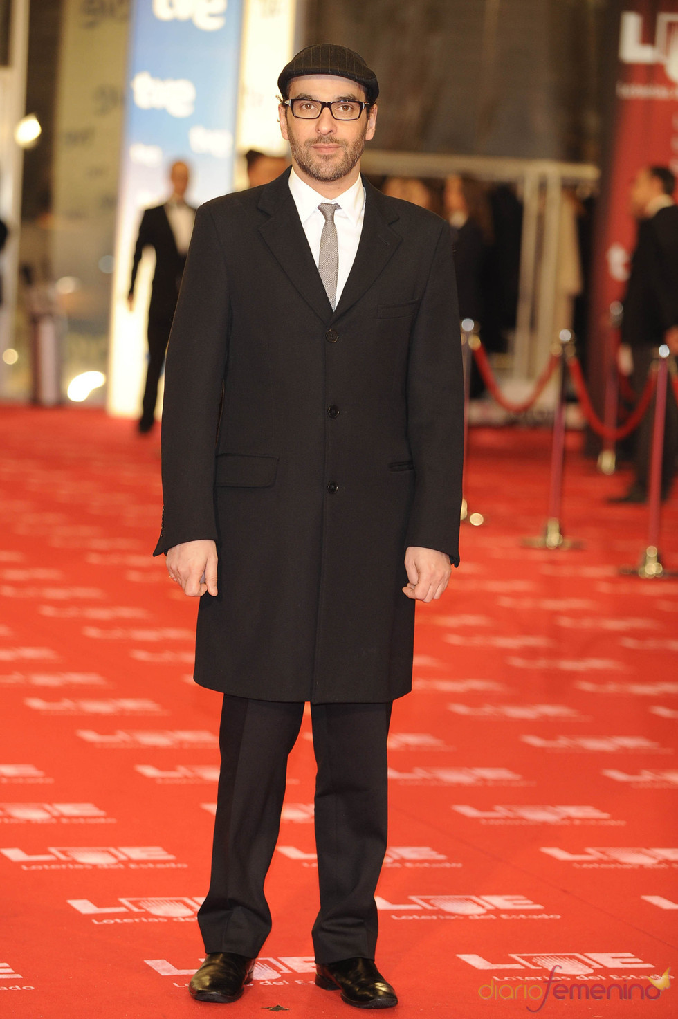 Luis Merlo en la alfombra roja de los Goya 2011