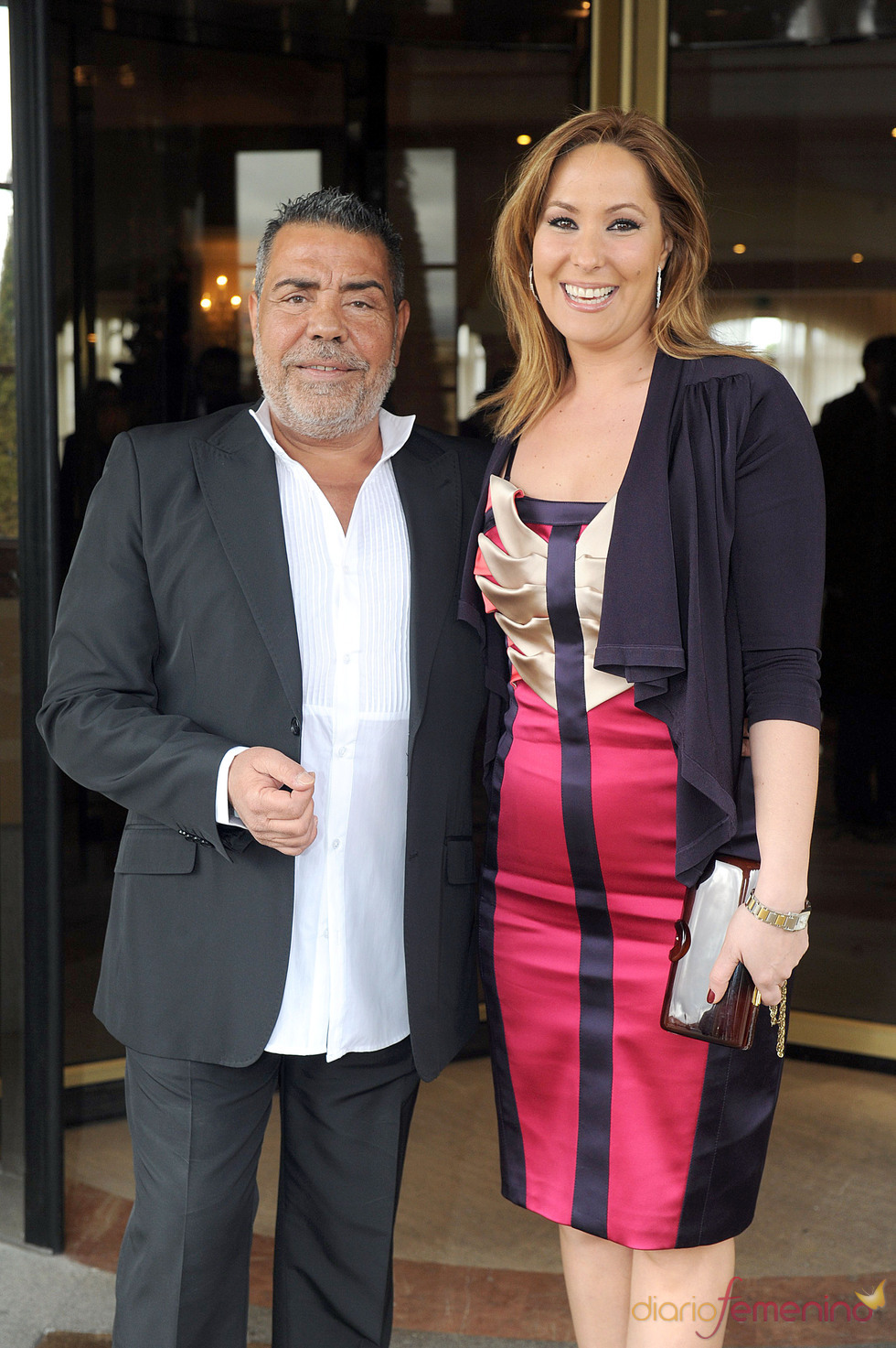 Juan Salazar y Chayo Mohedano en la boda de Toñi Salazar y Roberto Liaño