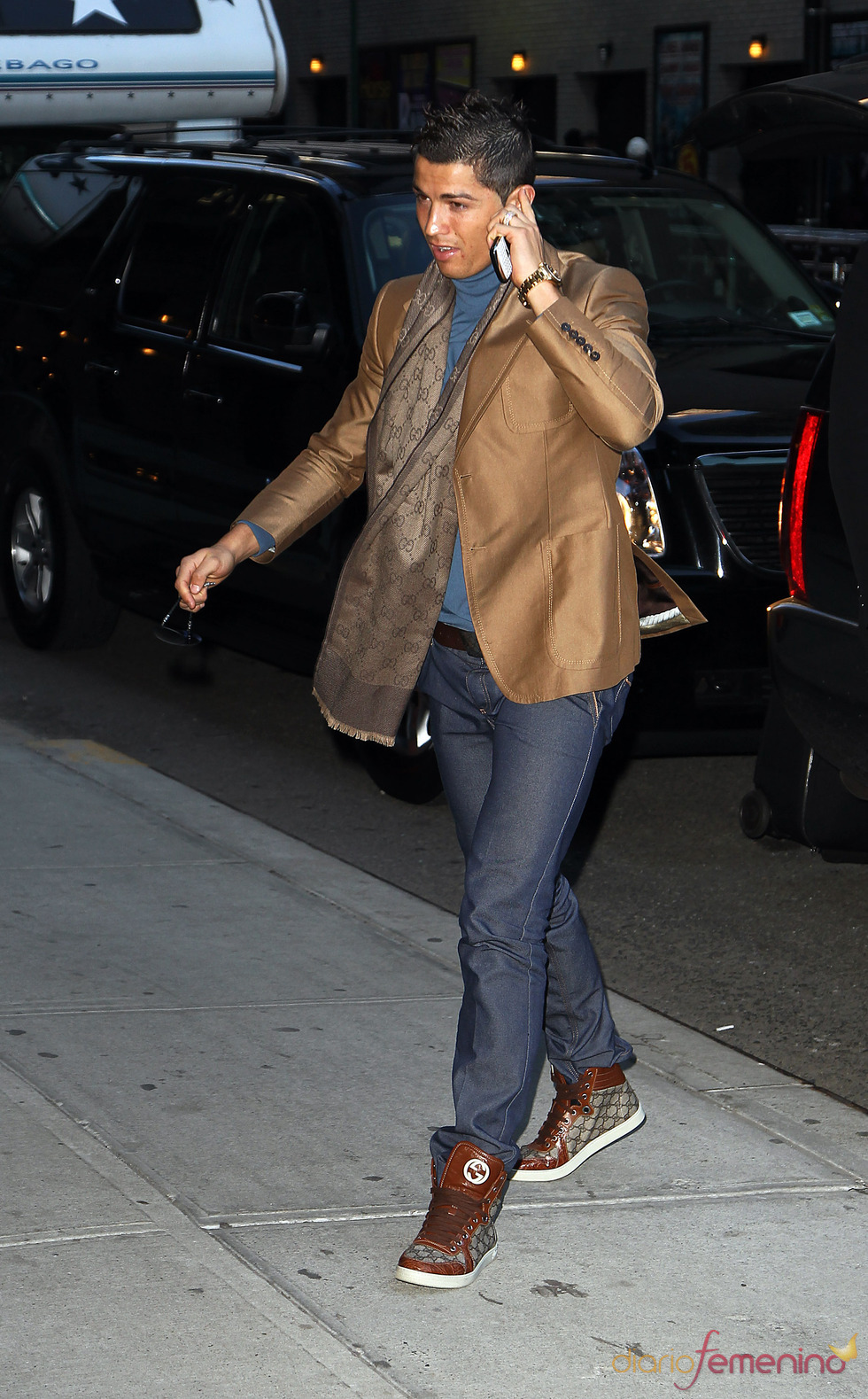 Cristiano Ronaldo pasa San Valentín en Nueva York