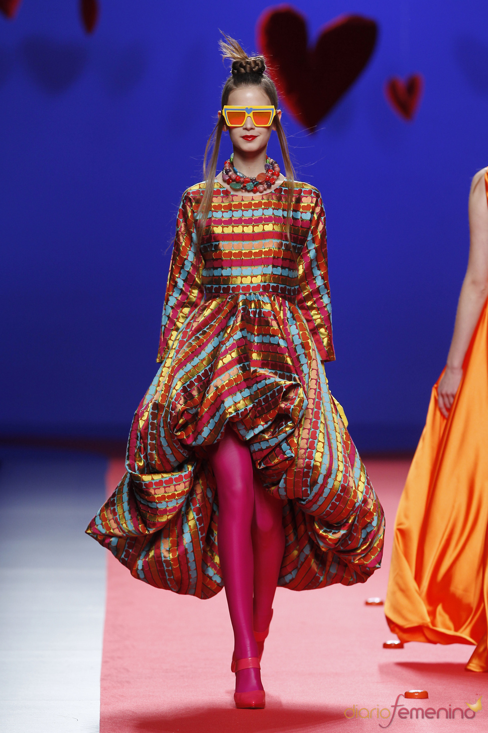 Microestampado de corazones de Agatha Ruiz de la Prada