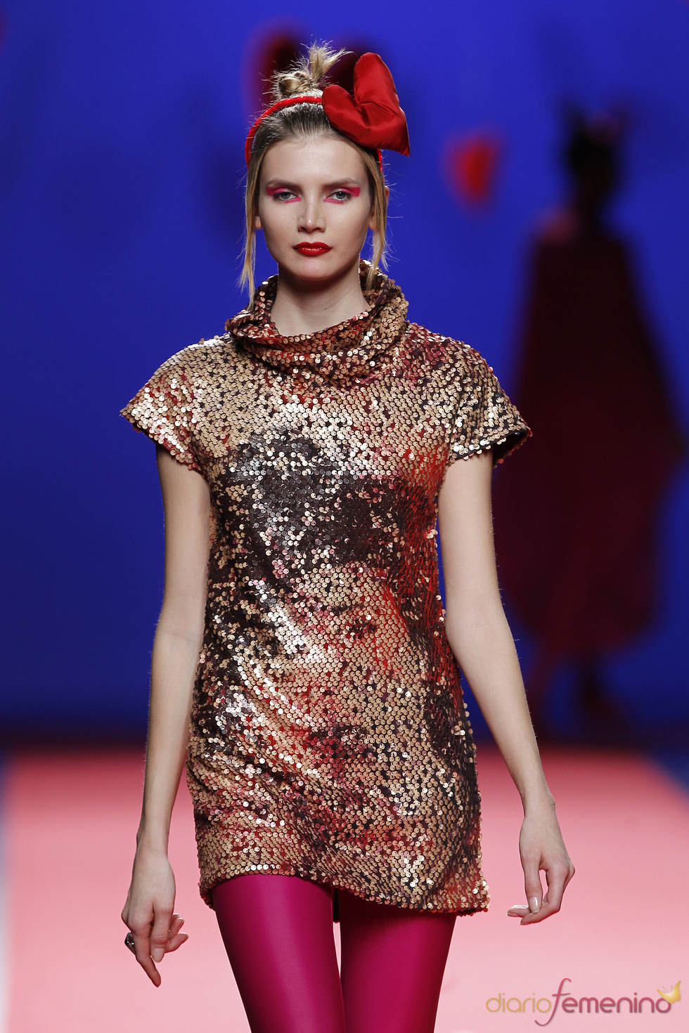 Microvestido de lentejuelas de Agatha Ruiz de la Prada