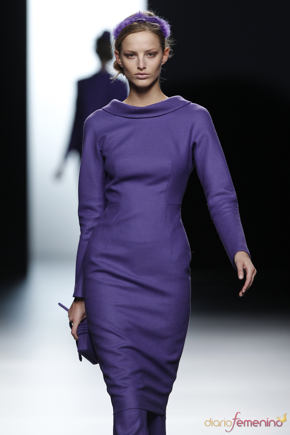 Vestido de inspiración hitchcockiana de Juanjo Oliva