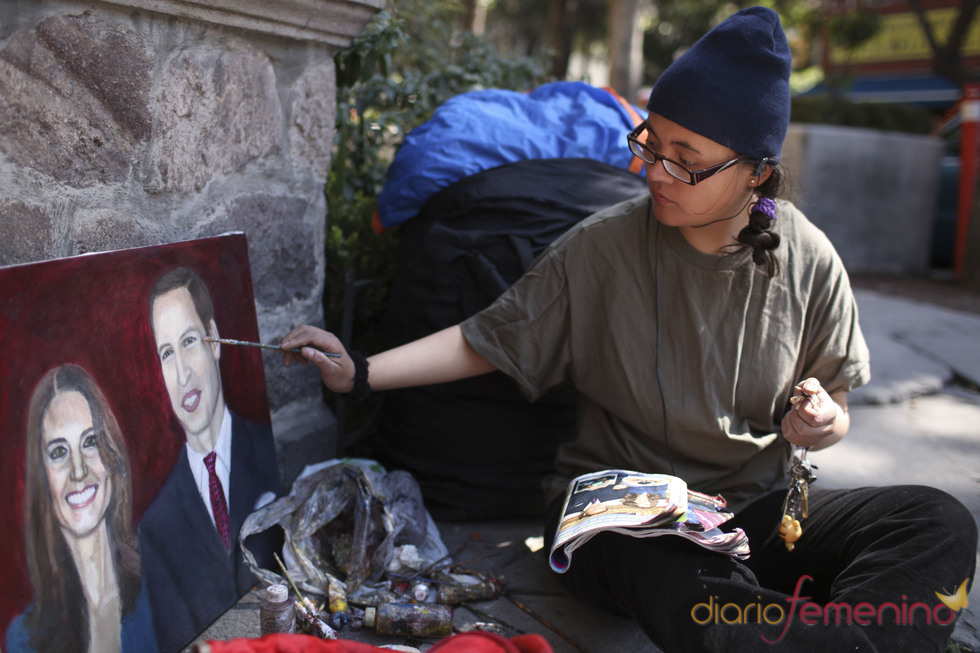 Una mujer en huelga de hambre por una invitación para la boda de Kate Middleton y Guillermo de Inglaterra