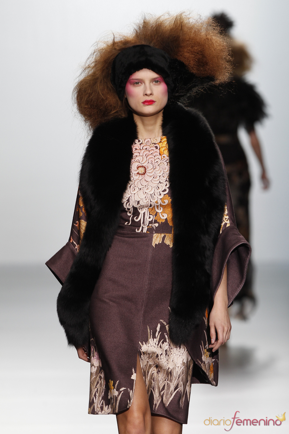 Pieles en la colección de Elisa Palomino O/I 2011-12. Cibeles Madrid Fashion Week