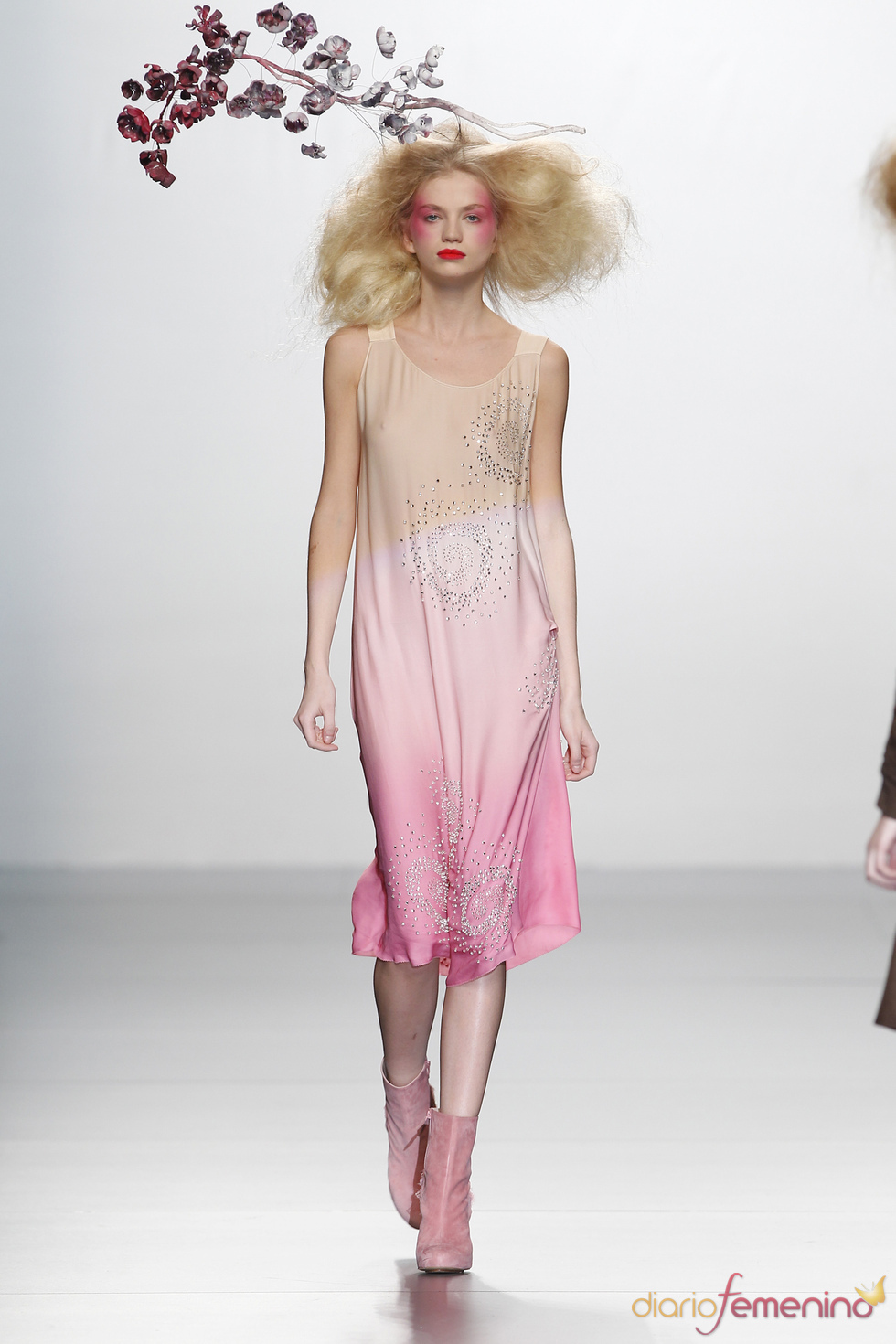 Tonos cálidos en la colección de Elisa Palomino O/I 2011-12. Cibeles Madrid Fashion Week