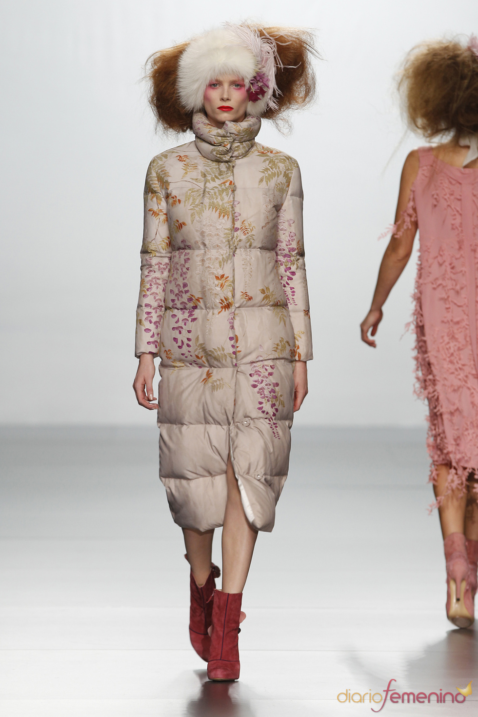 Plumífero de Elisa Palomino O/I 2011-12. Cibeles Madrid Fashion Week