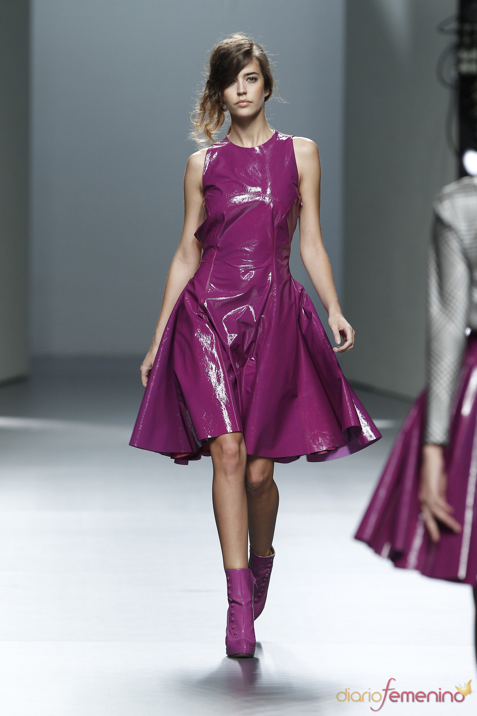 Espectacular vestido deTeresa Helbig O/I 2011-12. Cibeles Madrid Fashion Week