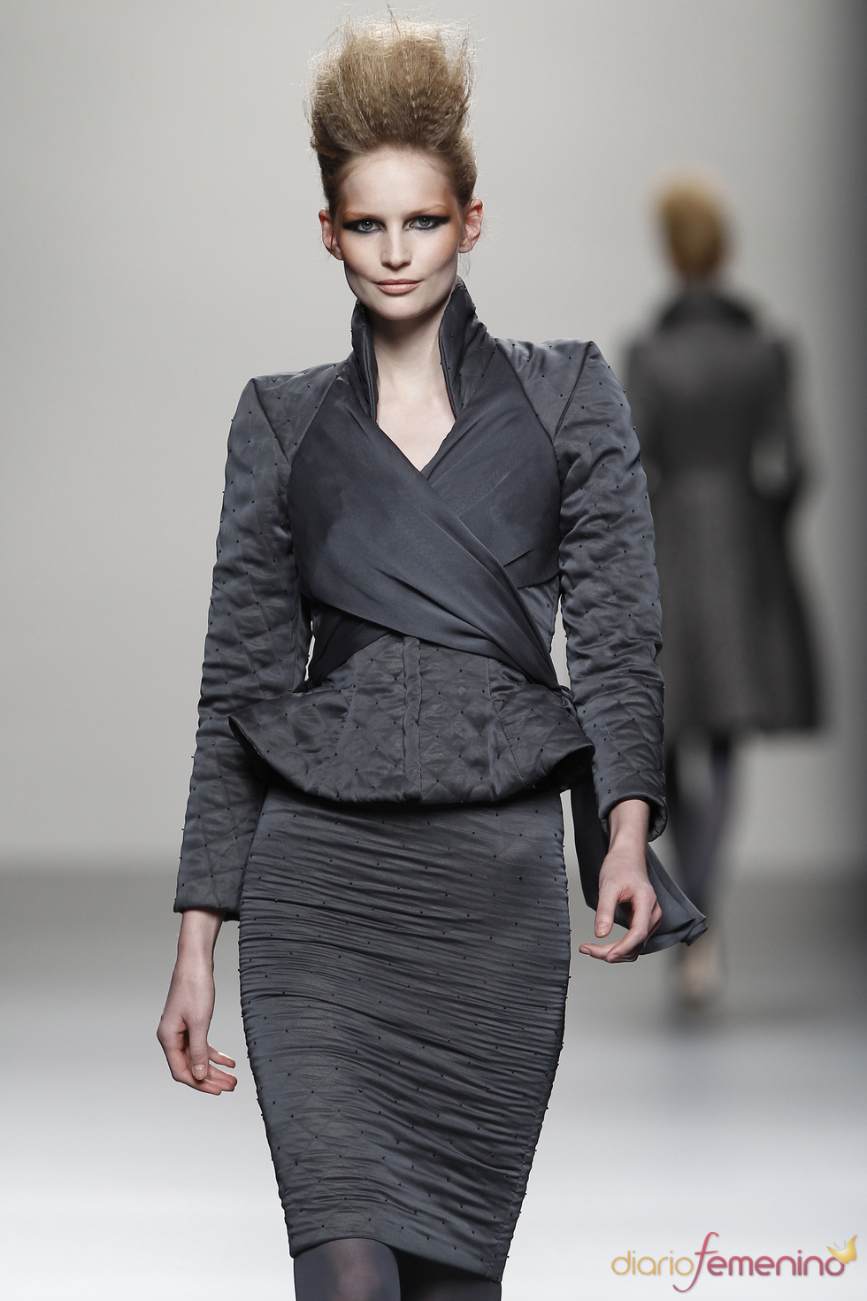 Vestido negro de Juana Martín