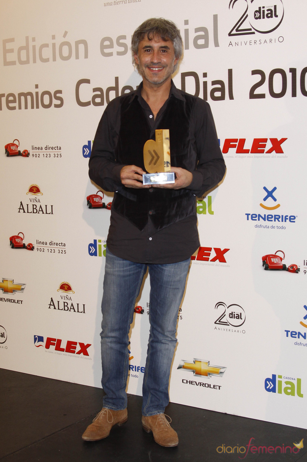Sergio Dalma en los Premios Cadena Dial 2011