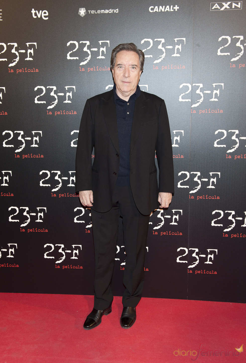 Iñaki Gabilondo en el estreno de 23-F