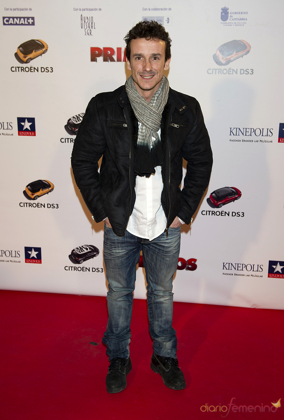 Víctor Ullate en la premiere de 'Primos'