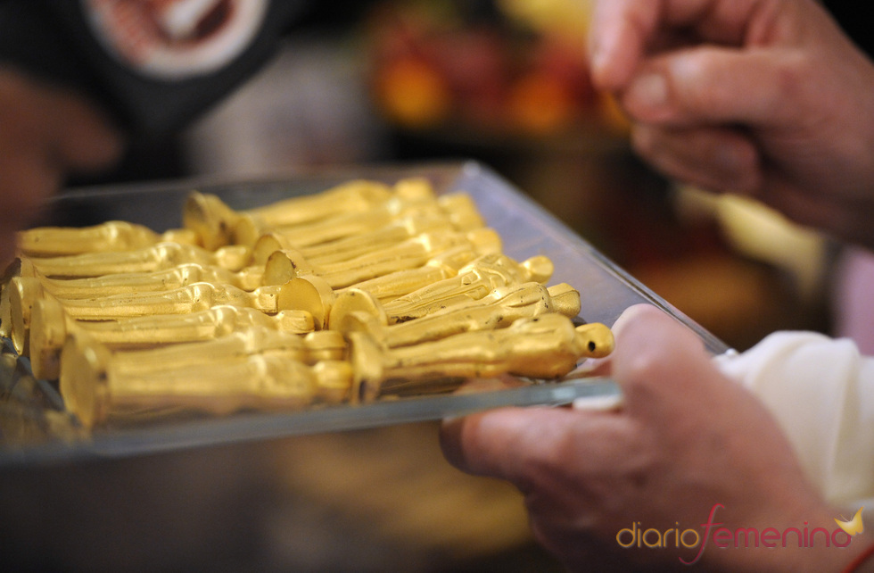 Oscars de chocolate bañados en oro para la cena de los Oscars 2011