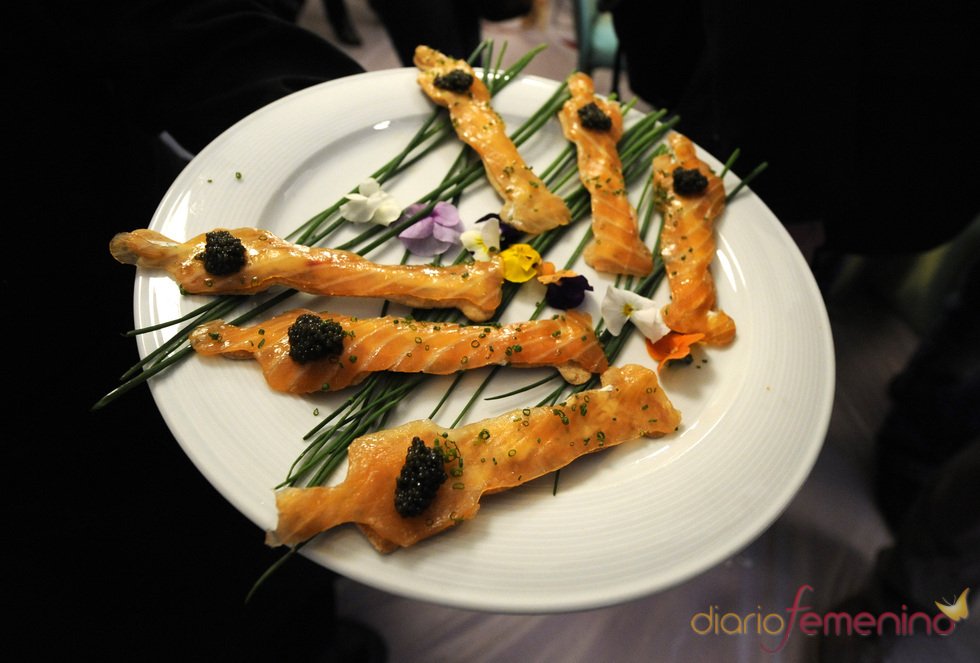 Oscars de salmón para la cena de los Oscars 2011