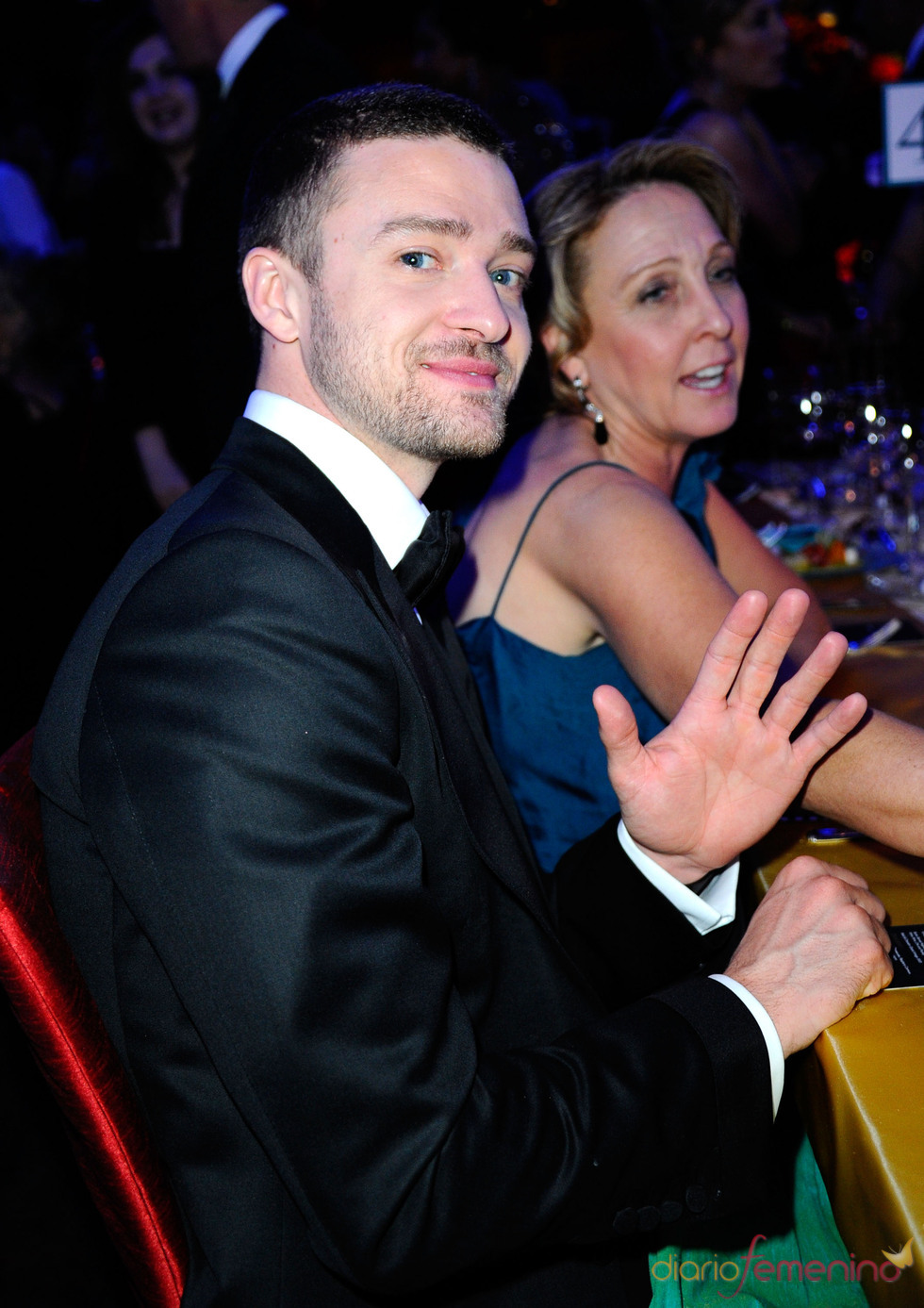 Justin Timberlake en la cena Governor's Ball post Oscars 2011