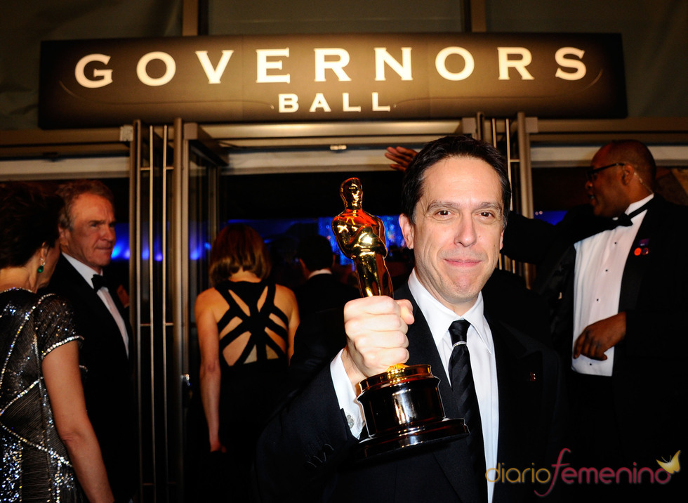 El director de Toy Story 3, Lee Unkrich, en la cena Governor's Ball post Oscars 2011