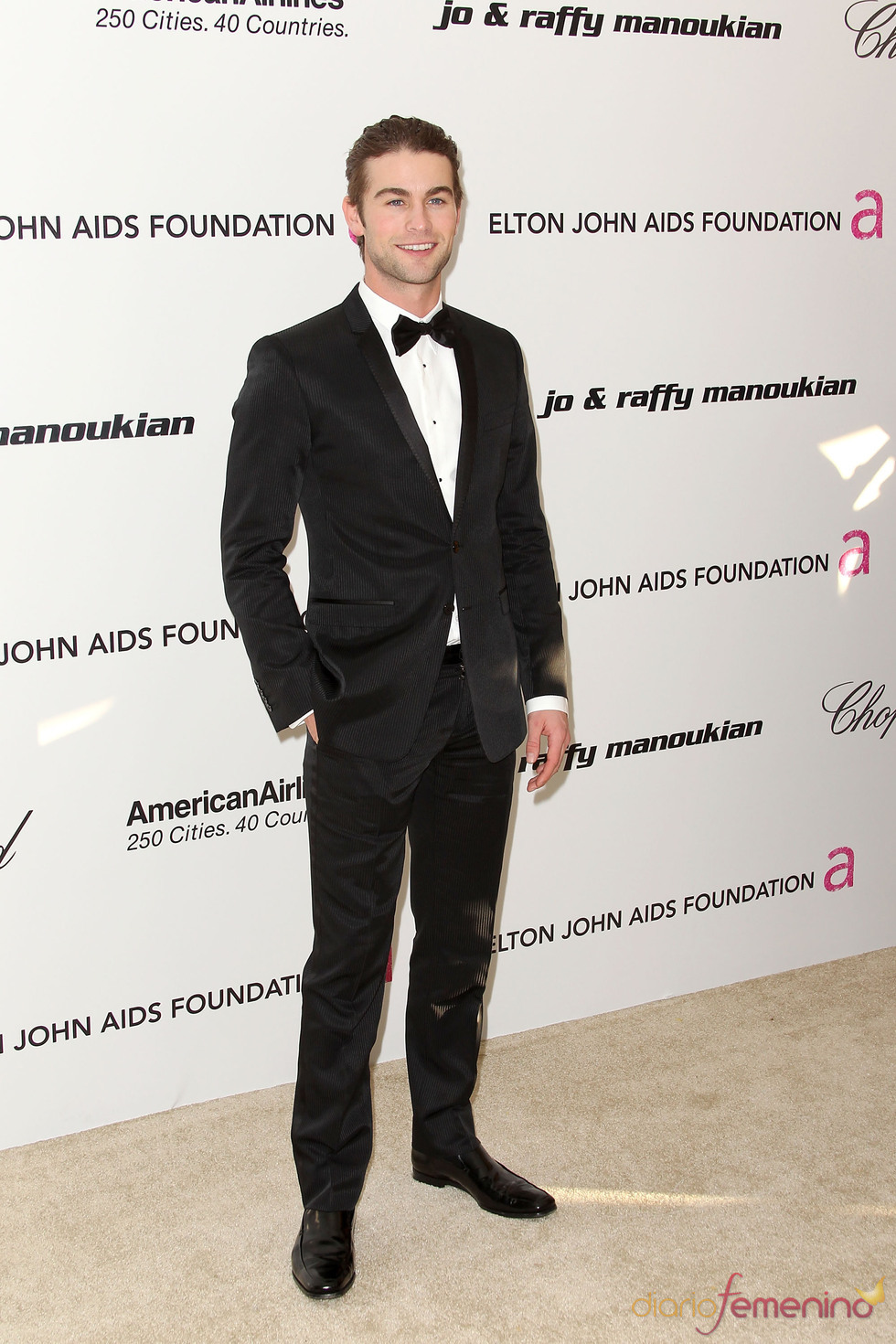 Chace Crawford en la Gala de Elton John