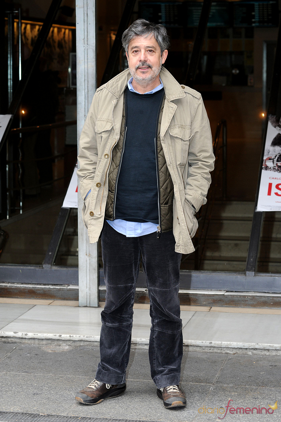 Carlos Iglesias en la presentación de 'Ispansi' en Madrid