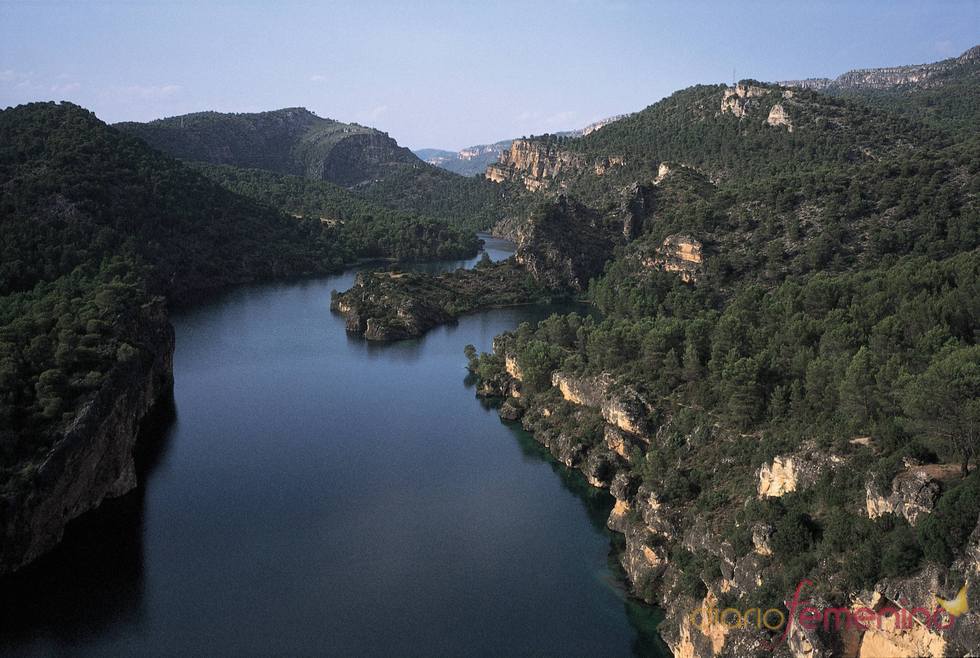 Paisaje de Almonacid de Zorita, en La Alcarria